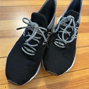 New Balance Black and White Athletic Shoes